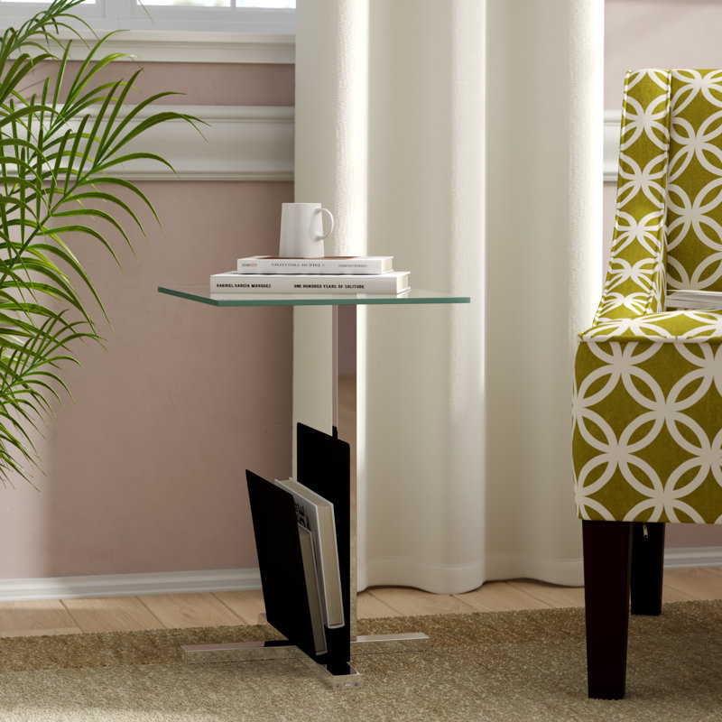 Metro Lane Bilodeau Beistelltisch mit Stauraum & Bewertungen | Wayfair.de